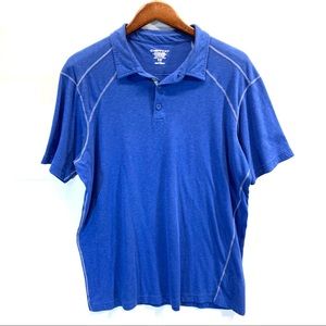 ExOfficio Comfort Soft Polo Blue L